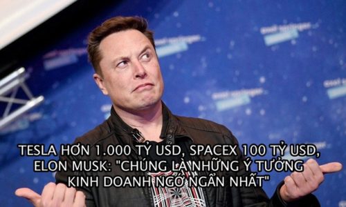 Elon Musk: ‘SpaceX và Tesla là những ý tưởng kinh doanh ngớ ngẩn nhất’